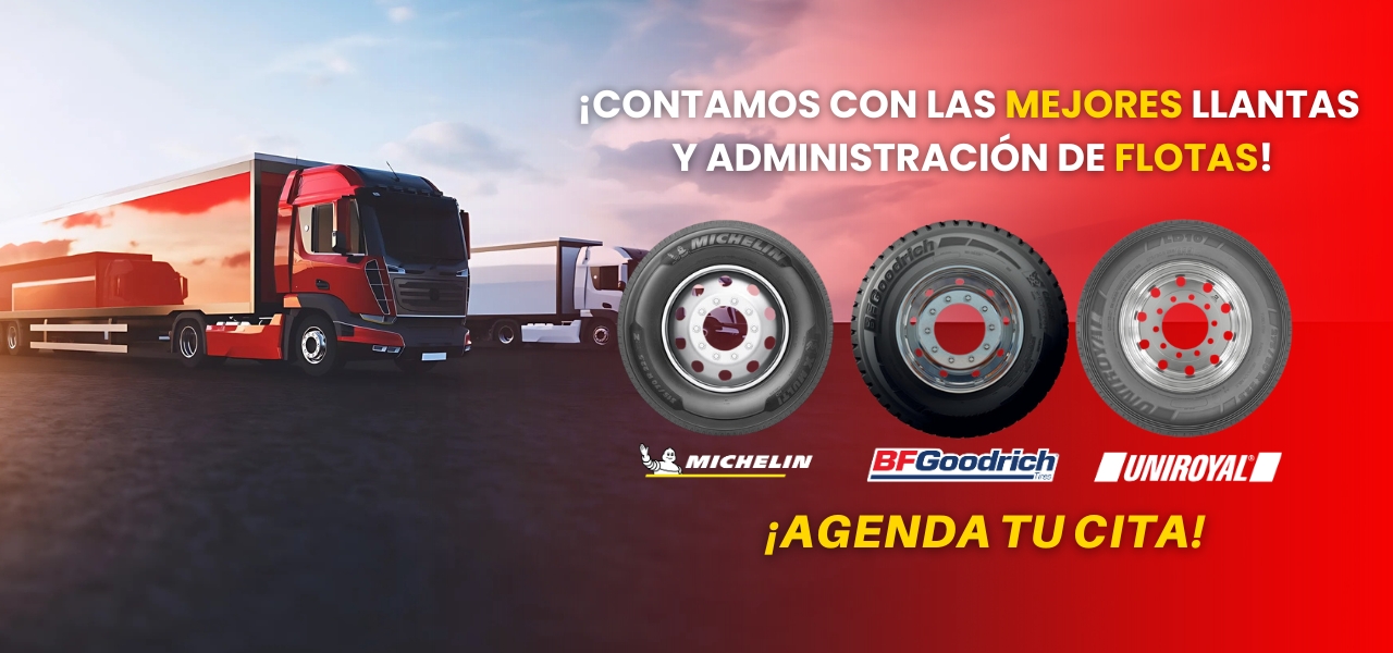 Llantas para camión y administración de flotas